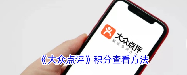 《如何查看大众点评积分》