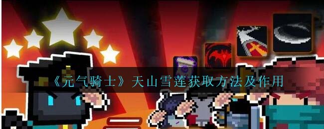《元气骑士》天山雪莲的获取方式与用途解析