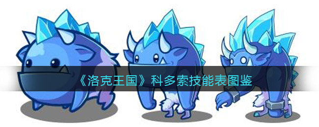 科多索技能表图鉴